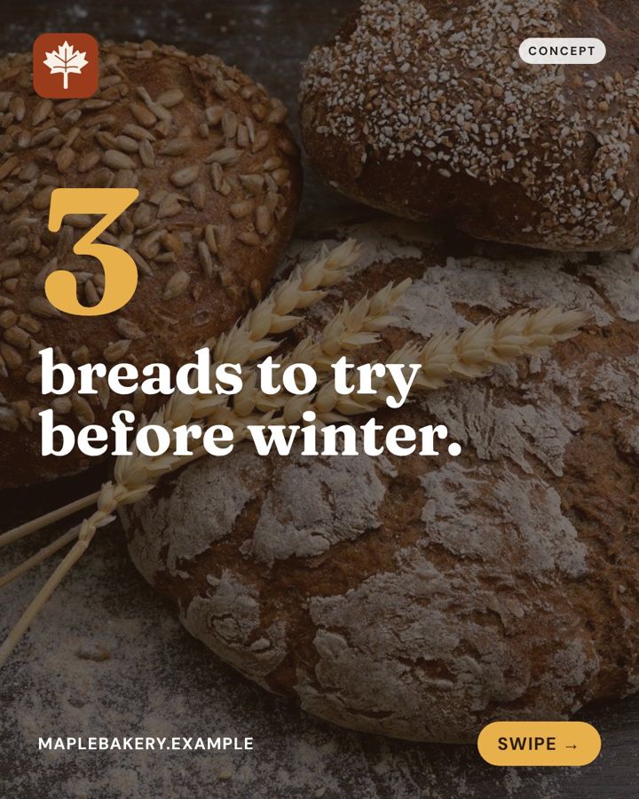 Maple Bakery sample post 3